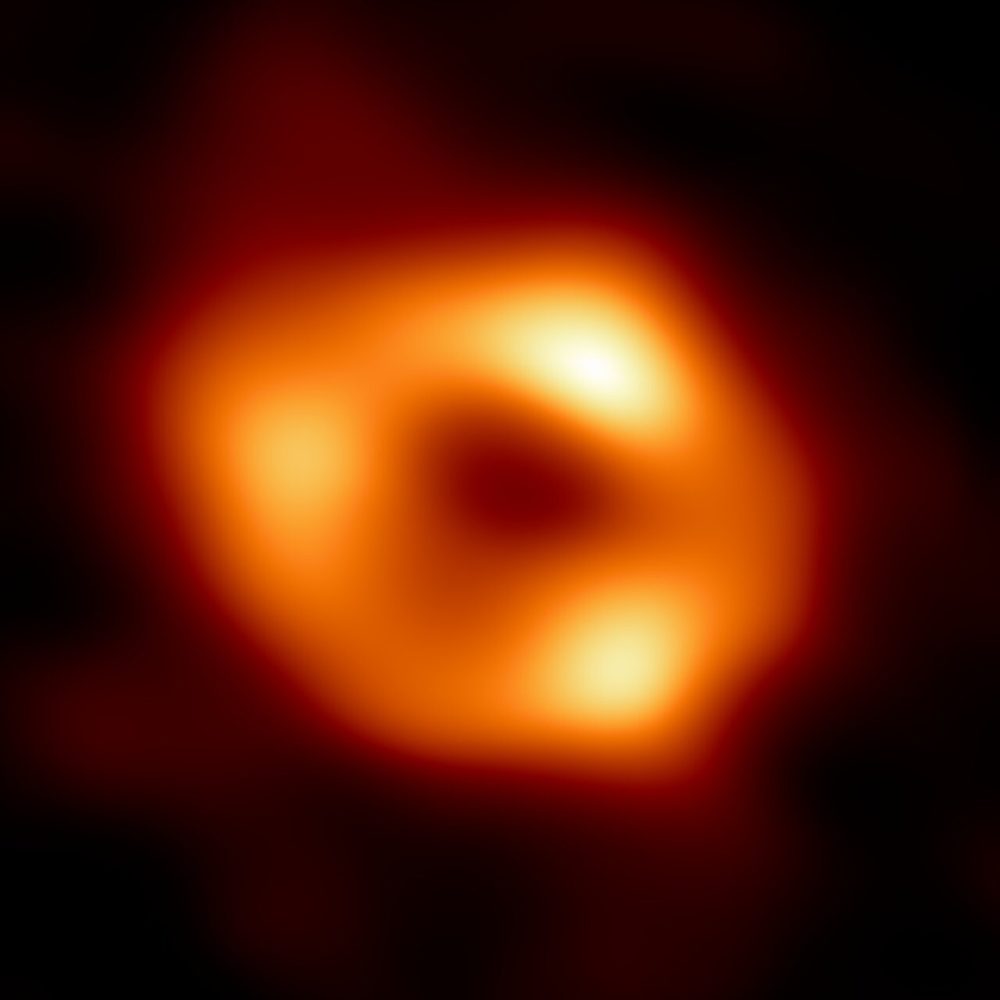 Event Horizon Telescope image, 2017 data