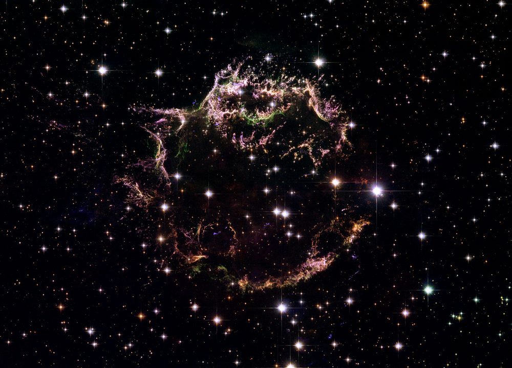 Cassiopeia A: Hubble mosaic
