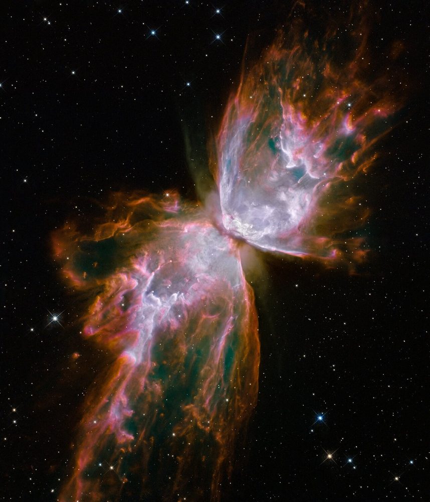 Butterfly Nebula: Hubble WFC3 view, 2009