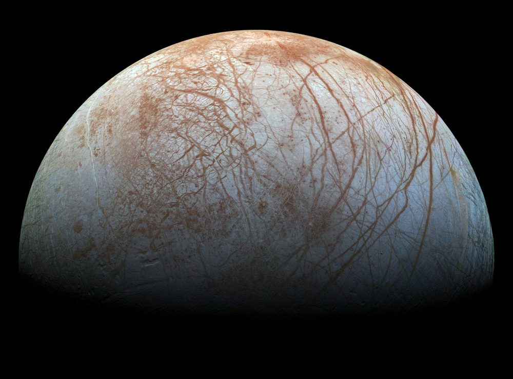 Galileo colour view, reprocessed