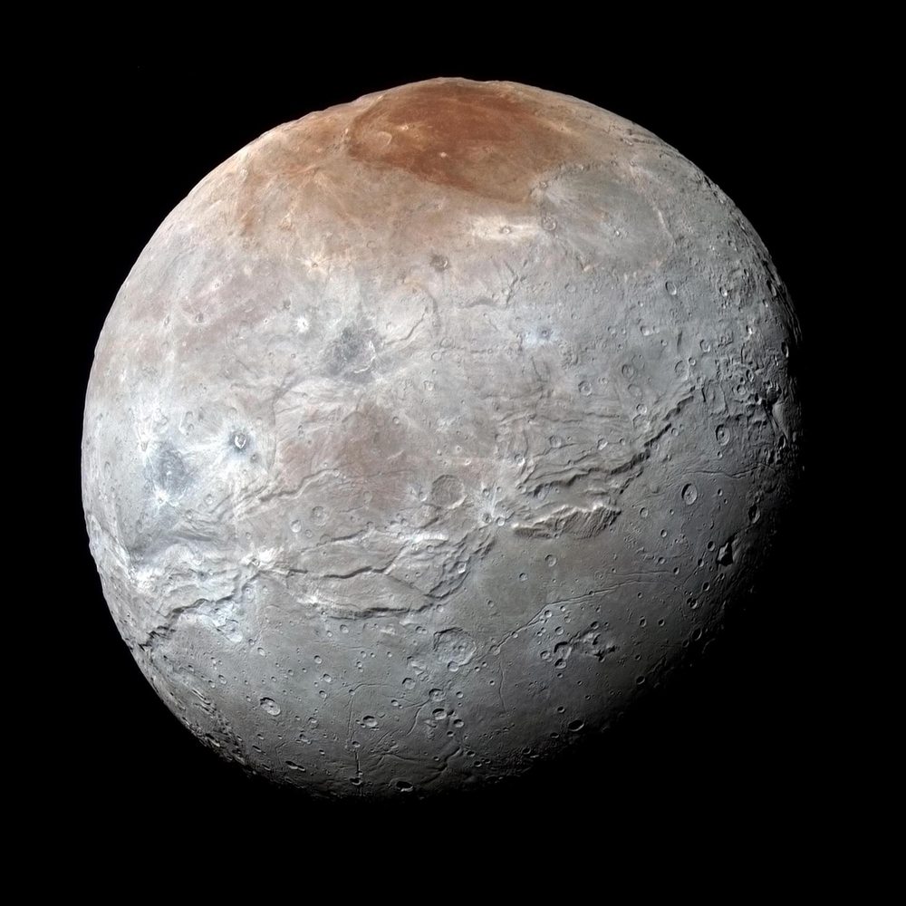 New Horizons enhanced colour