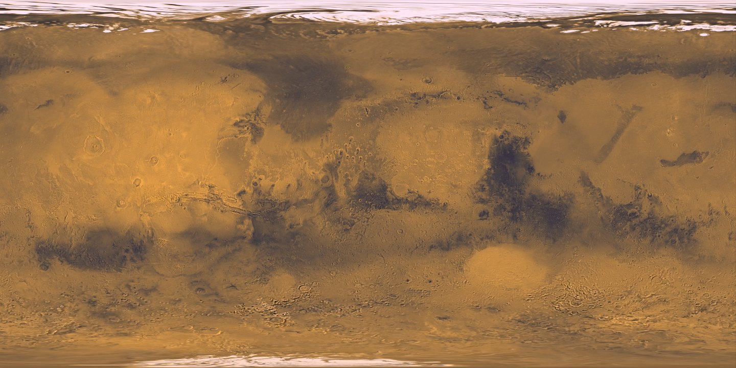 Viking global mosaic (NASA 3D Resources)