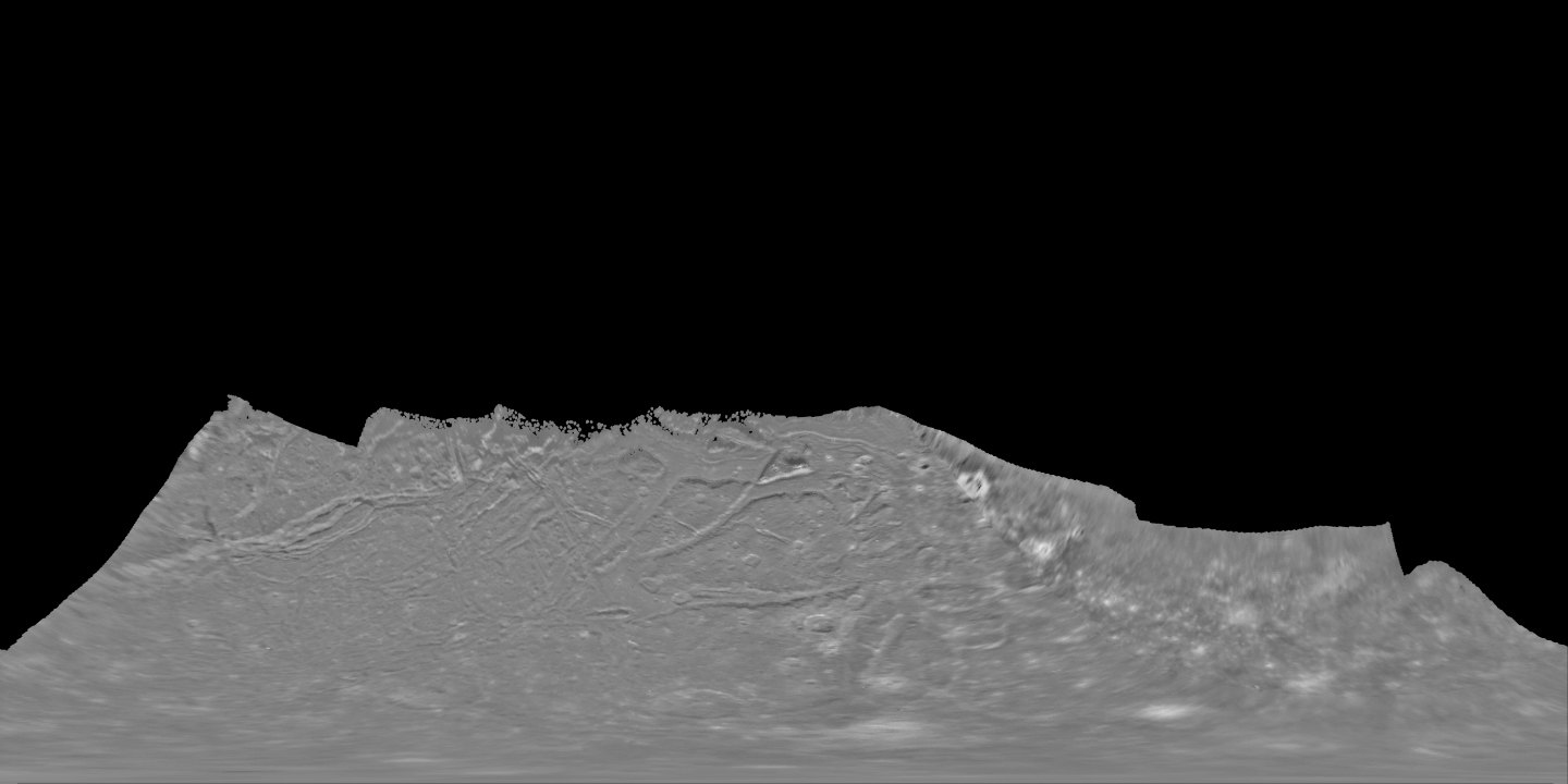 Ariel: Global mosaic texture (NASA 3D Resources)